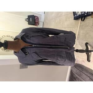 Vintage Marc by Marc Jacobs Women's Cotton Chambray Denim Utility Jacket dz